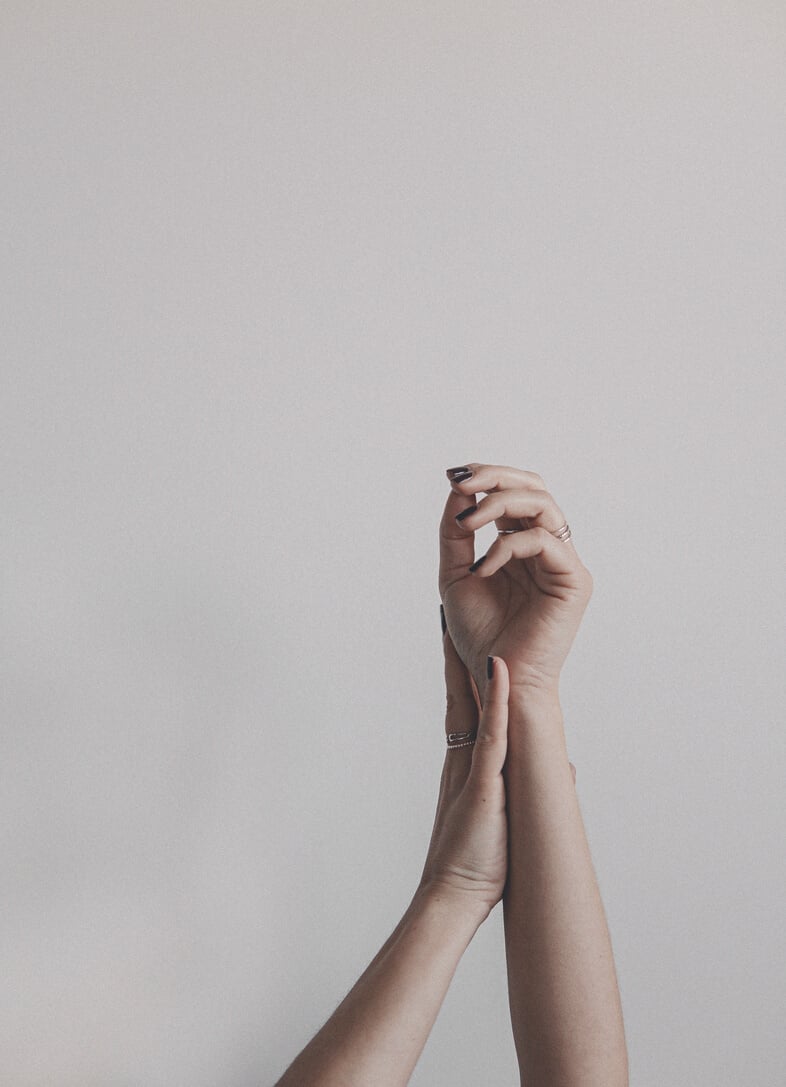 Close-Up Shot of a Person's Hands